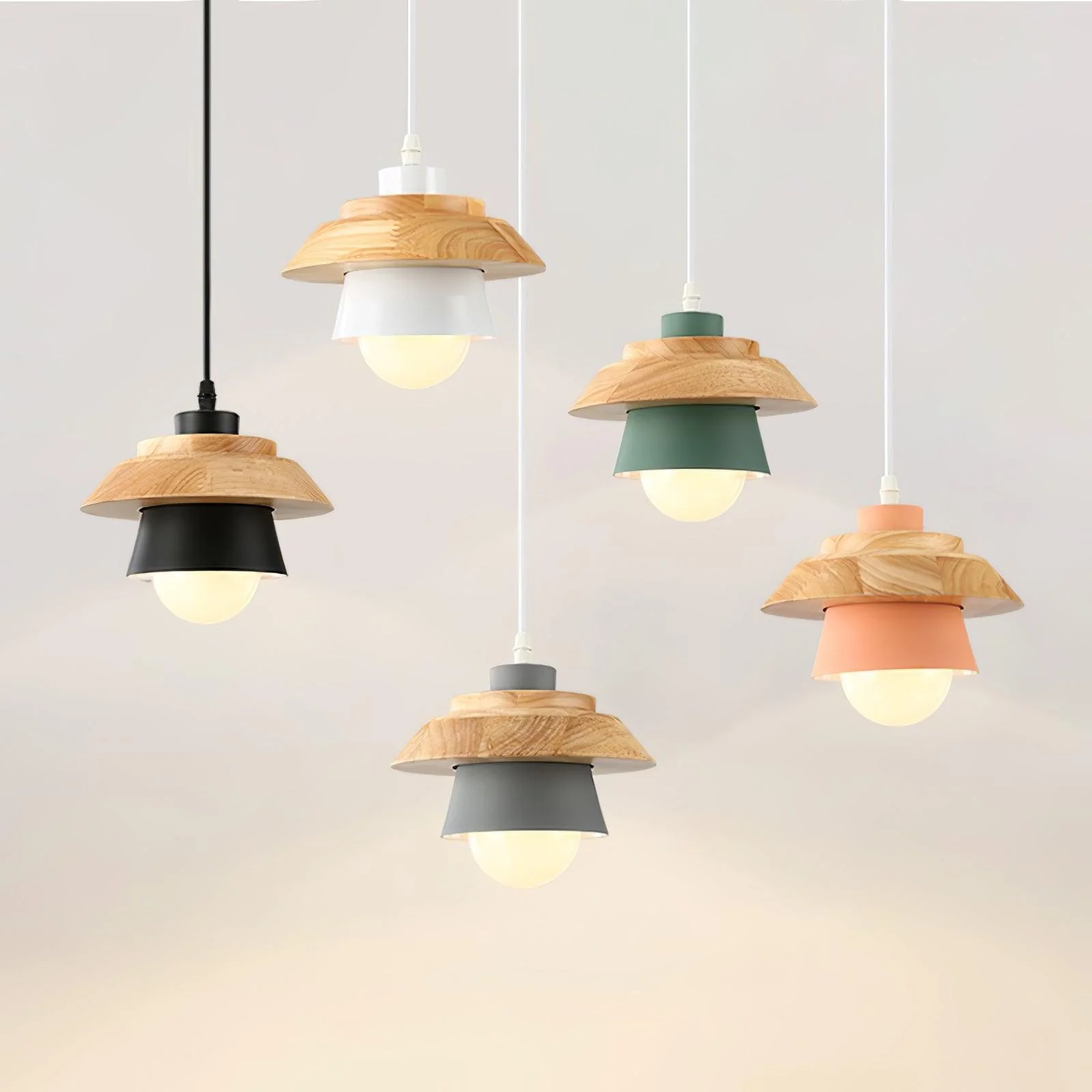 Nadro Modern Wood Pendant Lamp - Image 4