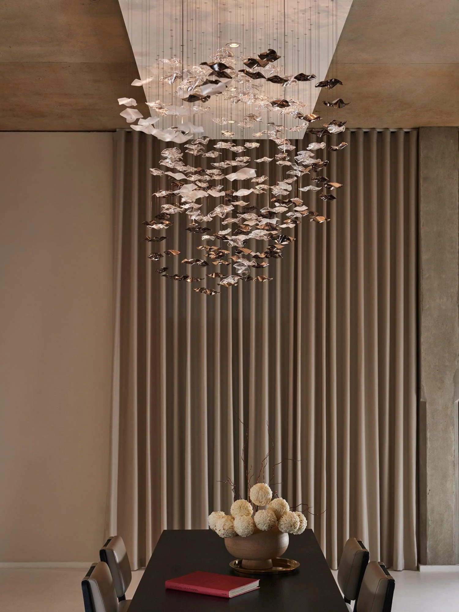 Nephele Crystal Leaf Chandelier - Image 27