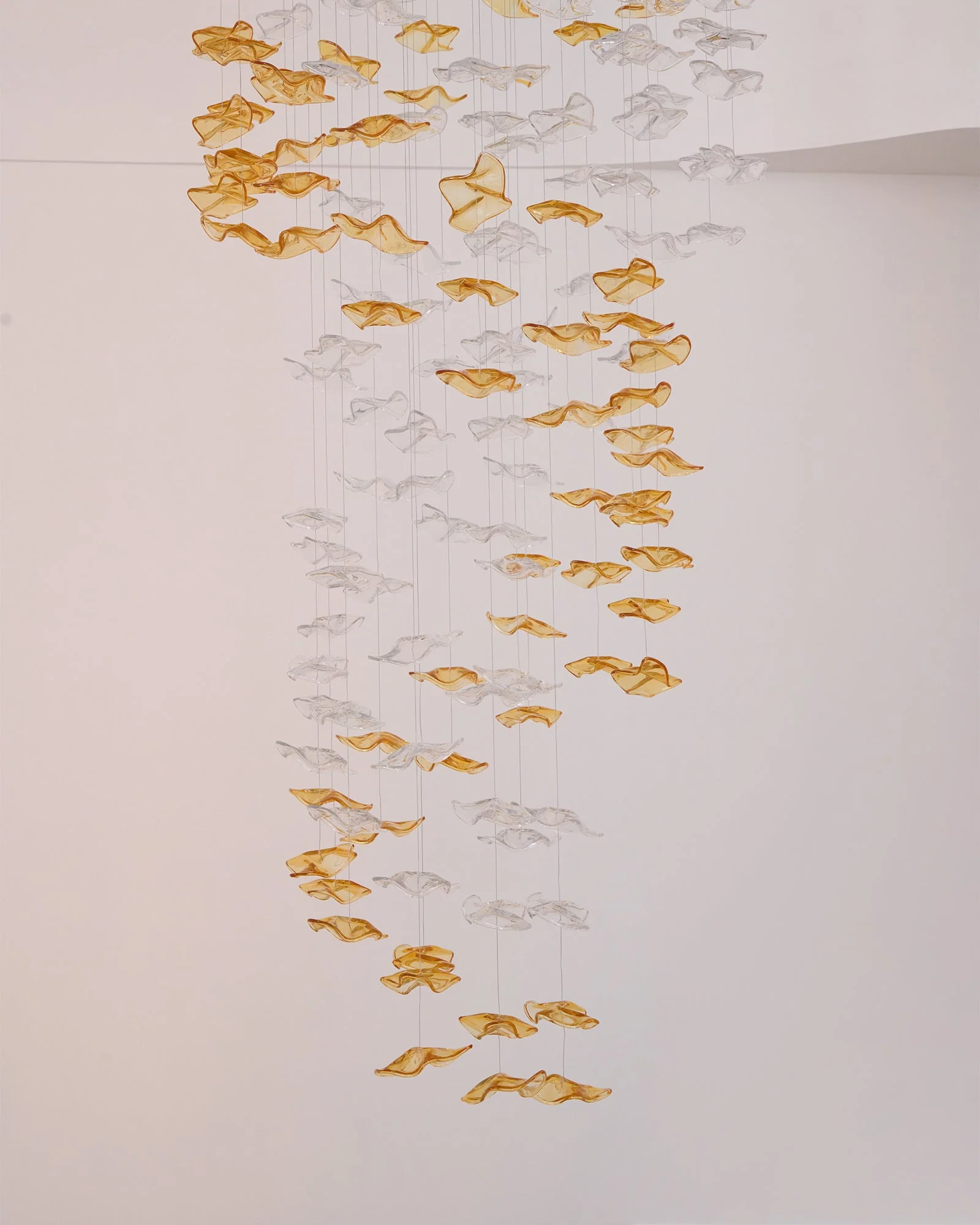 Nephele Crystal Leaf Chandelier - Image 49