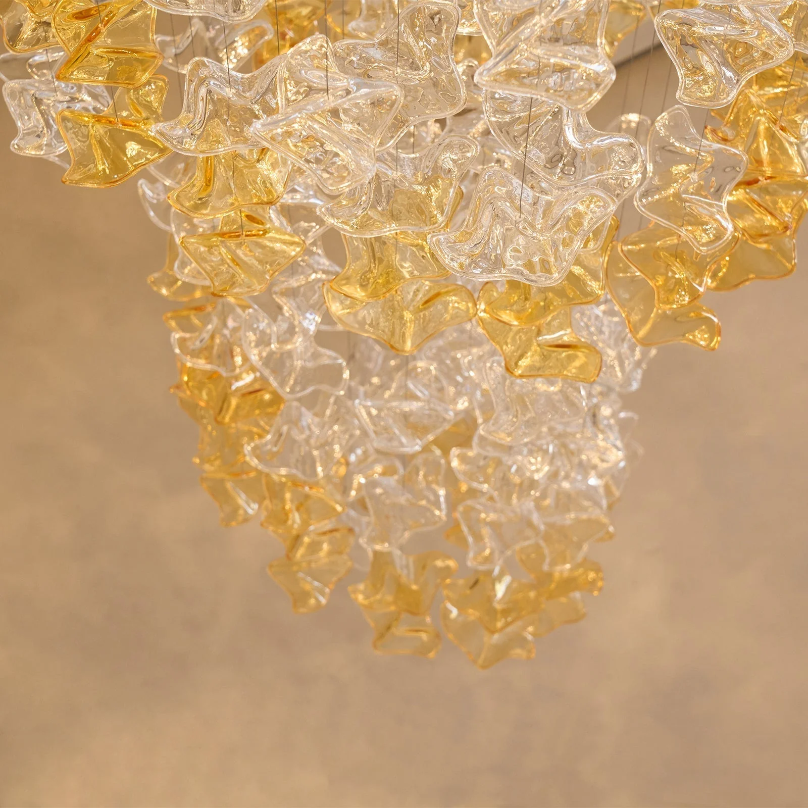 Nephele Crystal Leaf Chandelier - Image 53