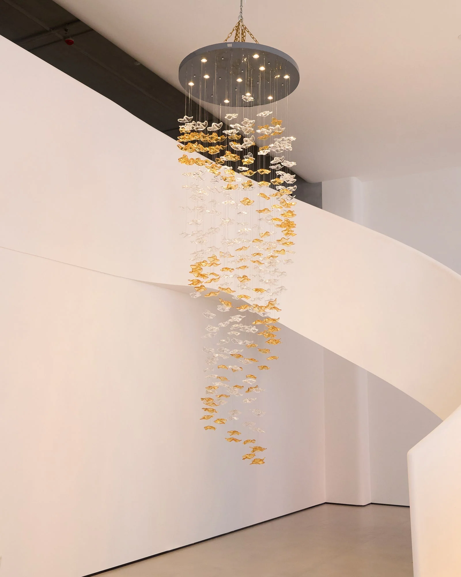 Nephele Crystal Leaf Chandelier - Image 55