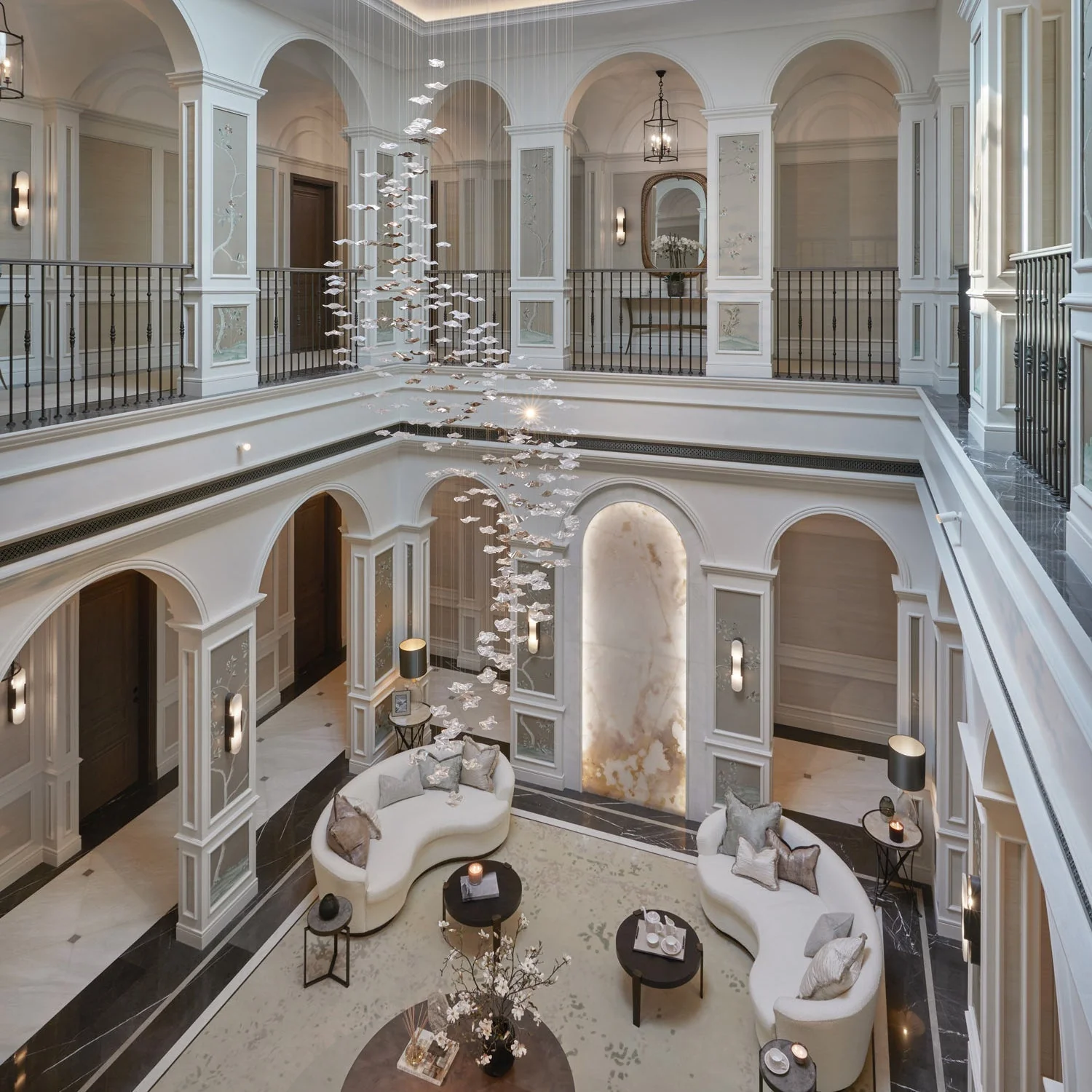 Nephele Crystal Leaf Chandelier - Image 76
