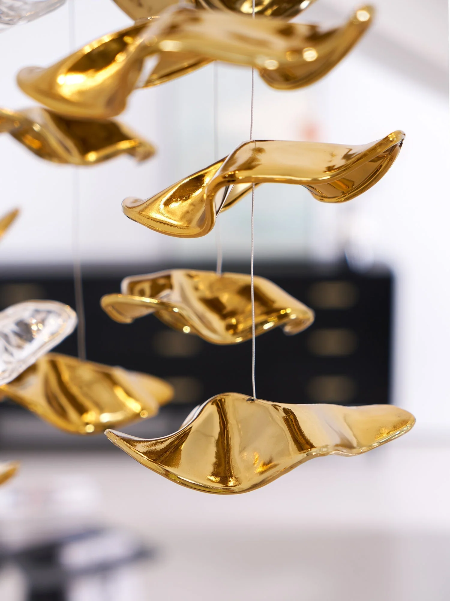 Nephele Crystal Leaf Chandelier - Image 80