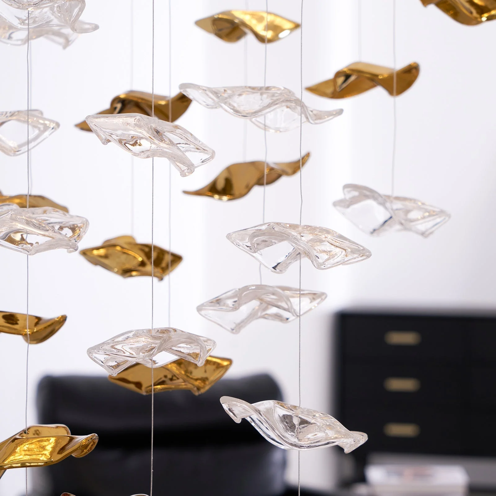 Nephele Crystal Leaf Chandelier - Image 83