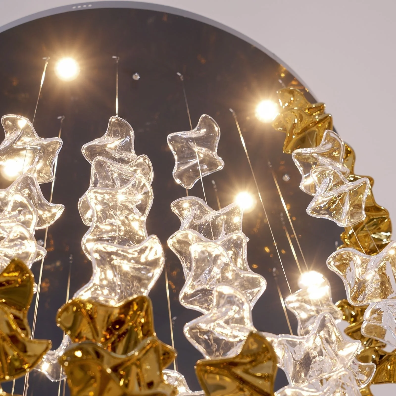 Nephele Crystal Leaf Chandelier - Image 84