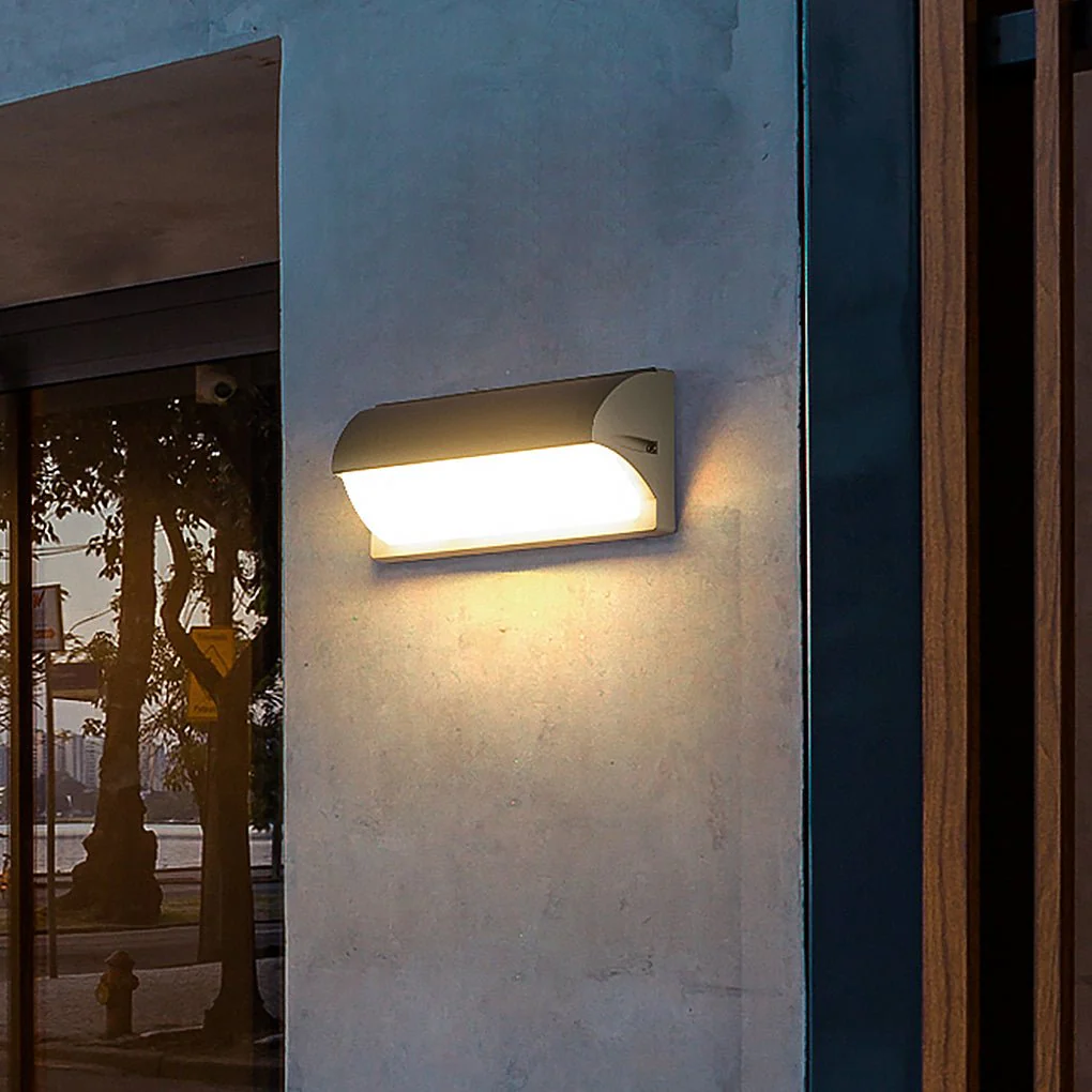 Nerit Modern Minimalist LED Outdoor Wall Light - Image 3