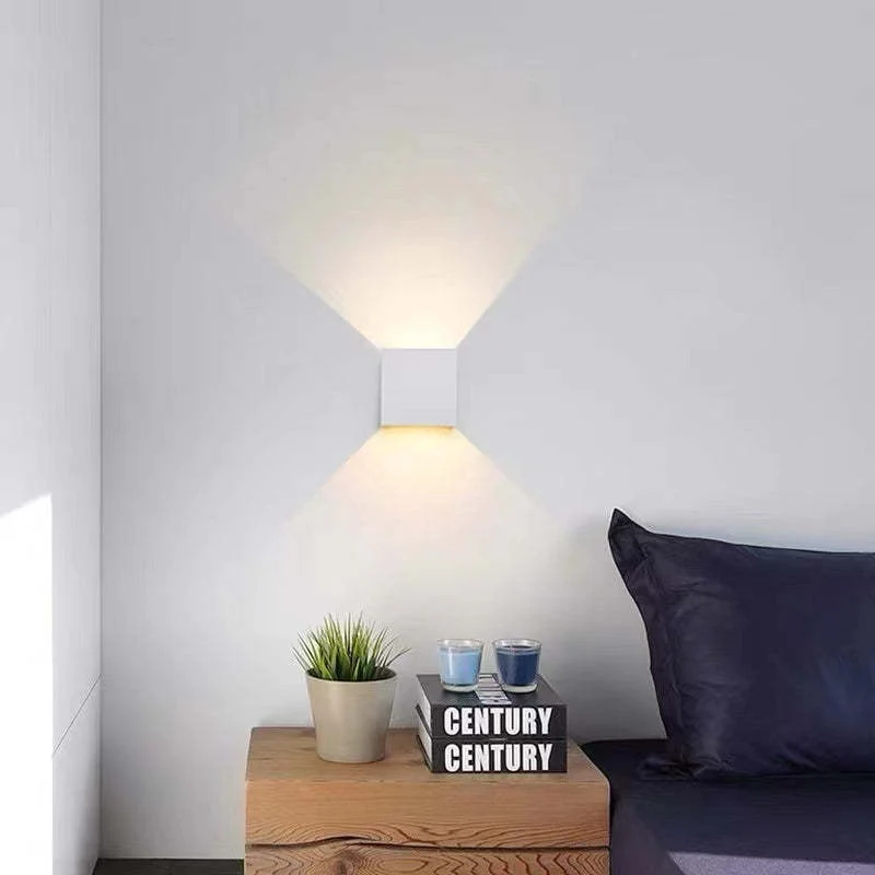 Nexu Modern Adjustable Square Outdoor Wall Lamp LED - Image 10