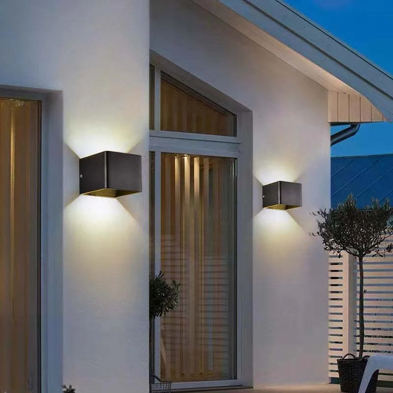 Nexu Modern Adjustable Square Outdoor Wall Lamp LED - Image 11
