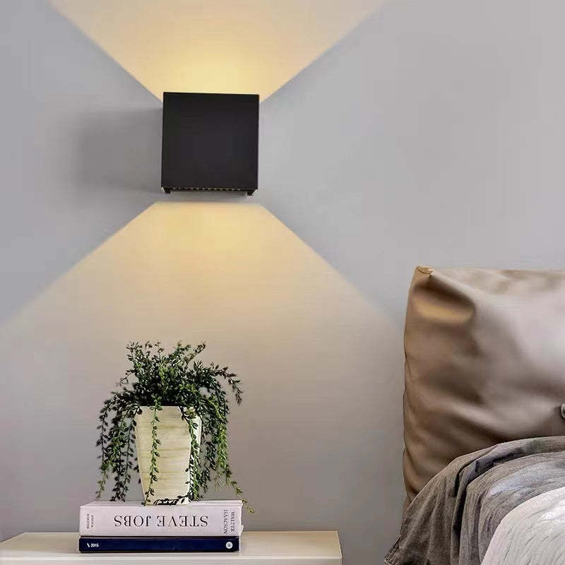 Nexu Modern Adjustable Square Outdoor Wall Lamp LED - Image 12