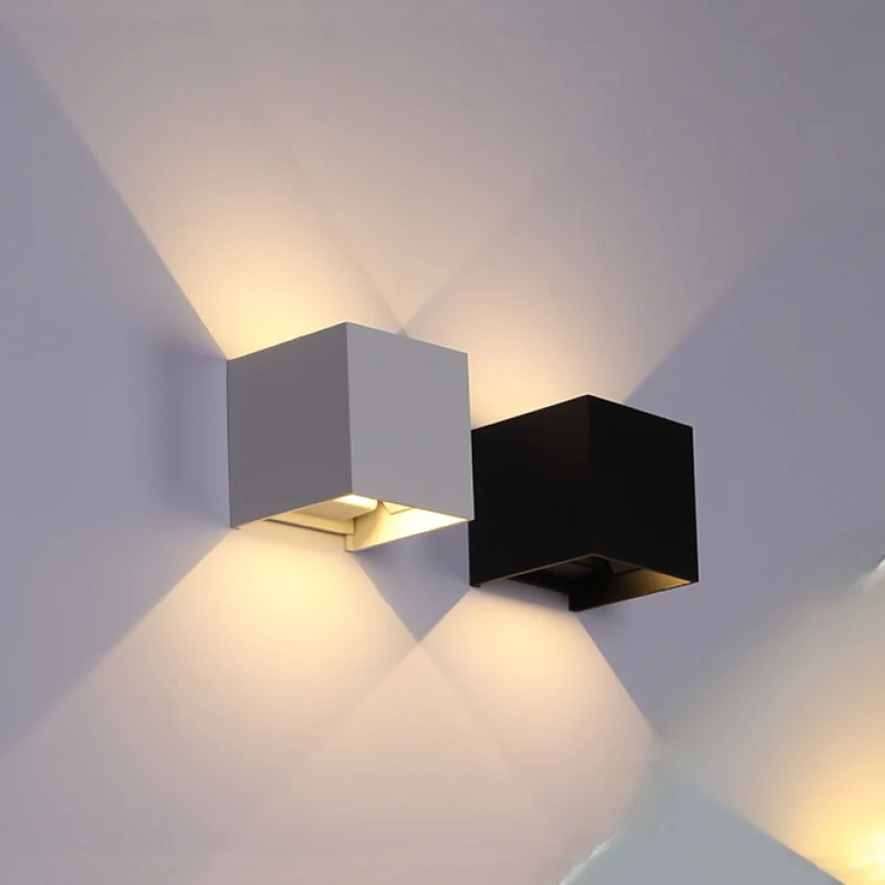 Nexu Modern Adjustable Square Outdoor Wall Lamp LED - Image 13