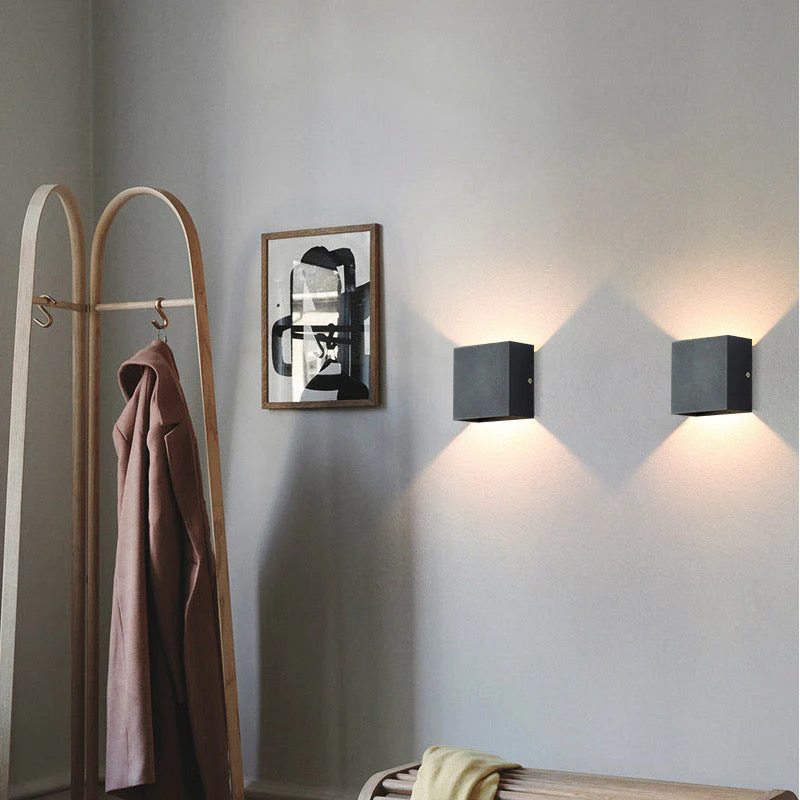 Nexu Modern Adjustable Square Outdoor Wall Lamp LED - Image 21