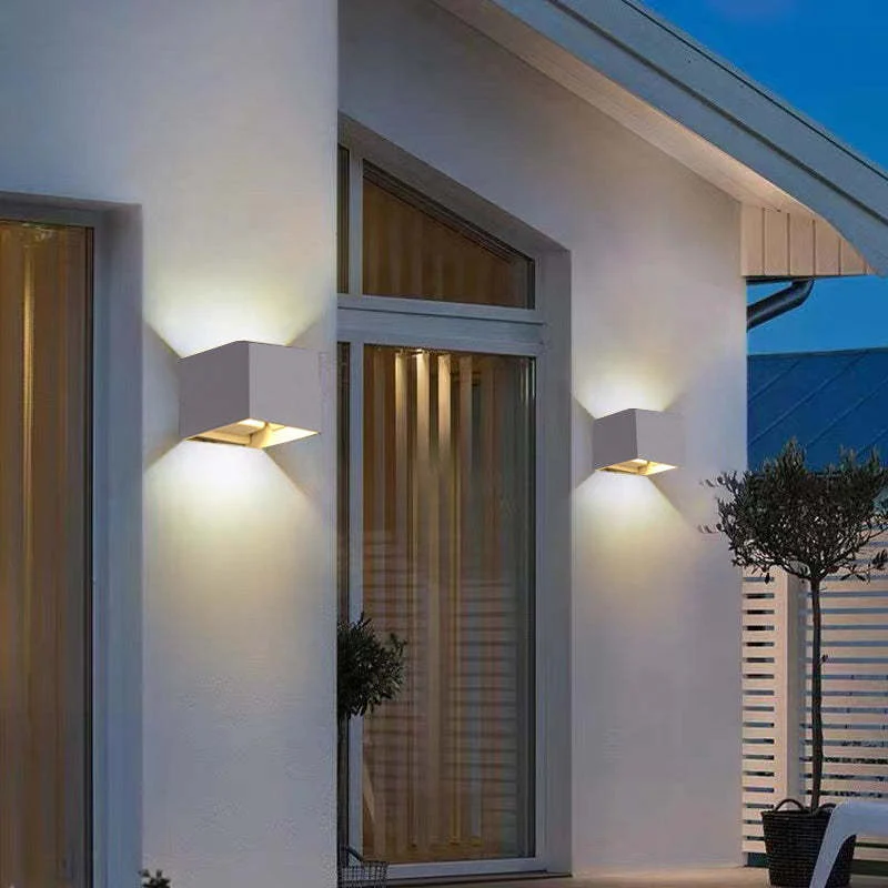 Nexu Modern Adjustable Square Outdoor Wall Lamp LED - Image 3