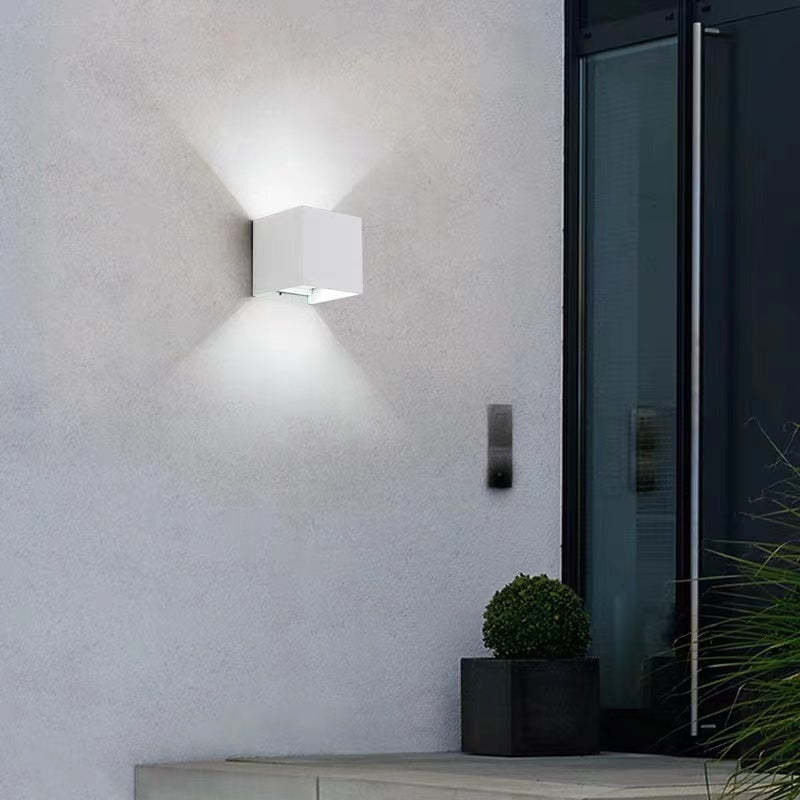 Nexu Modern Adjustable Square Outdoor Wall Lamp LED - Image 6