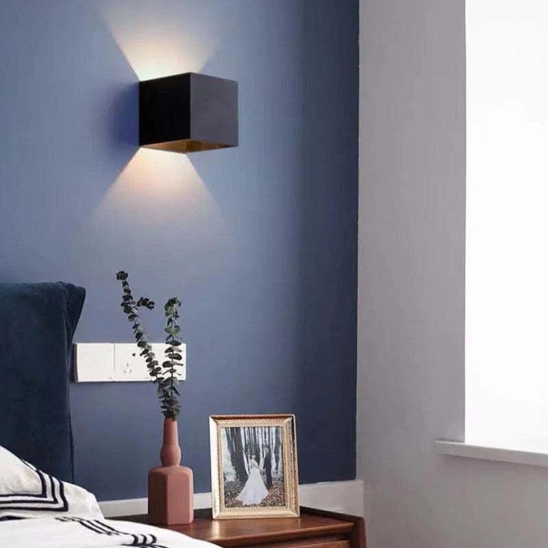 Nexu Modern Adjustable Square Outdoor Wall Lamp LED - Image 8