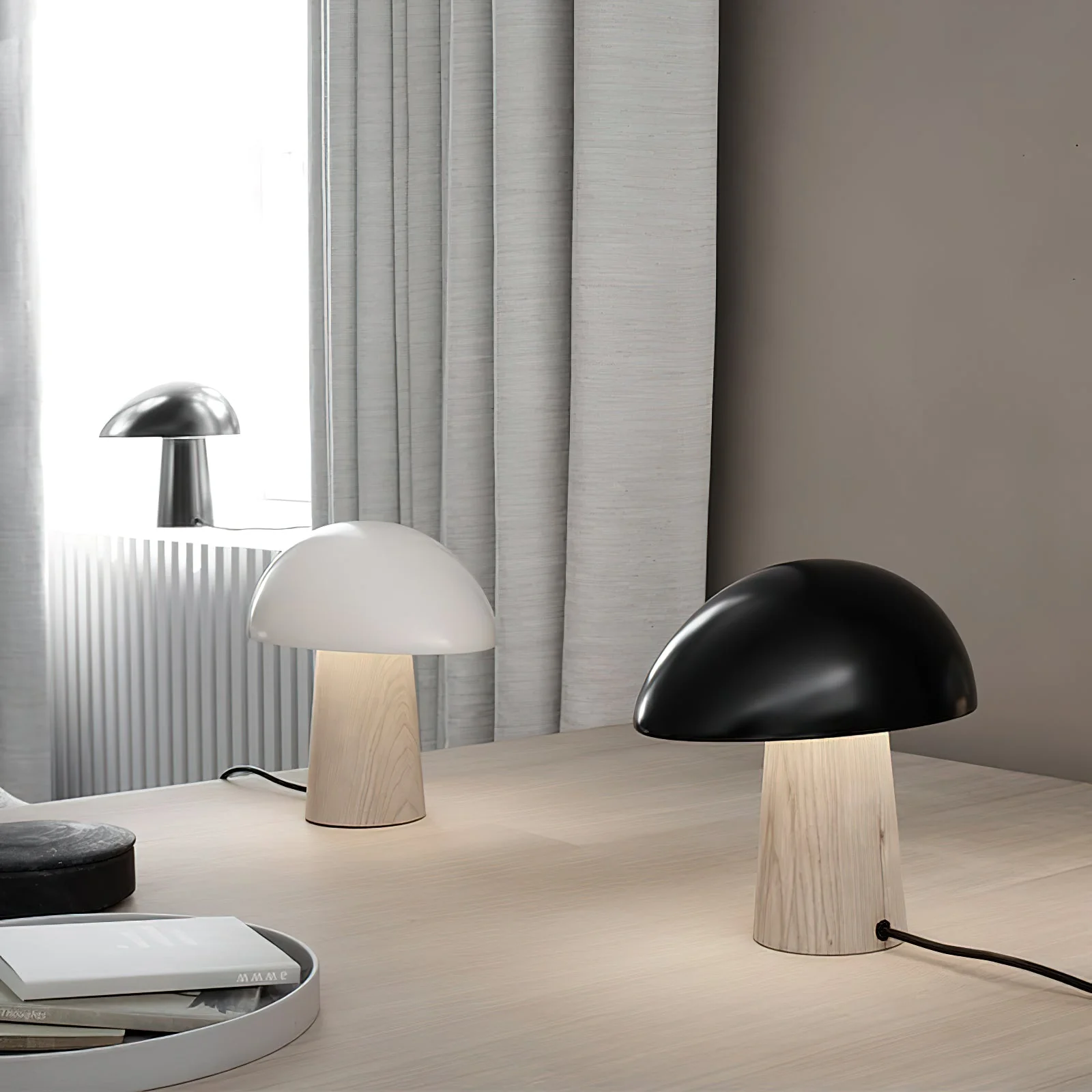 Night Farmhouse Resin Table Lamp - Image 14