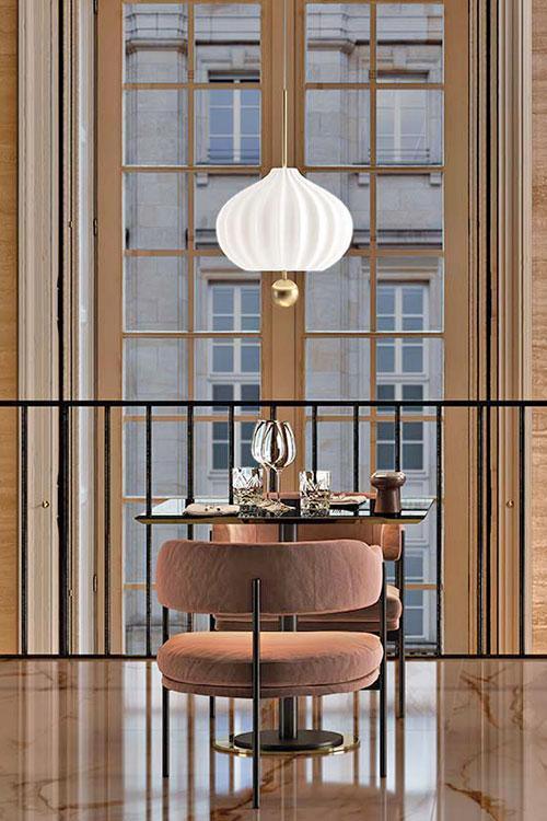Nimbus Vintage Brass Suspension Lamp - Image 8