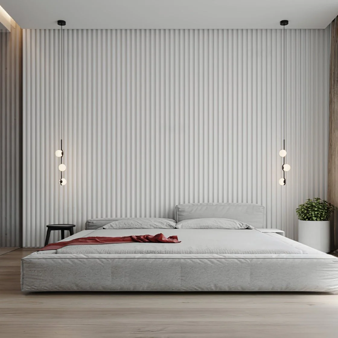 Noir Minimalist Glass Pendant Light - Image 10