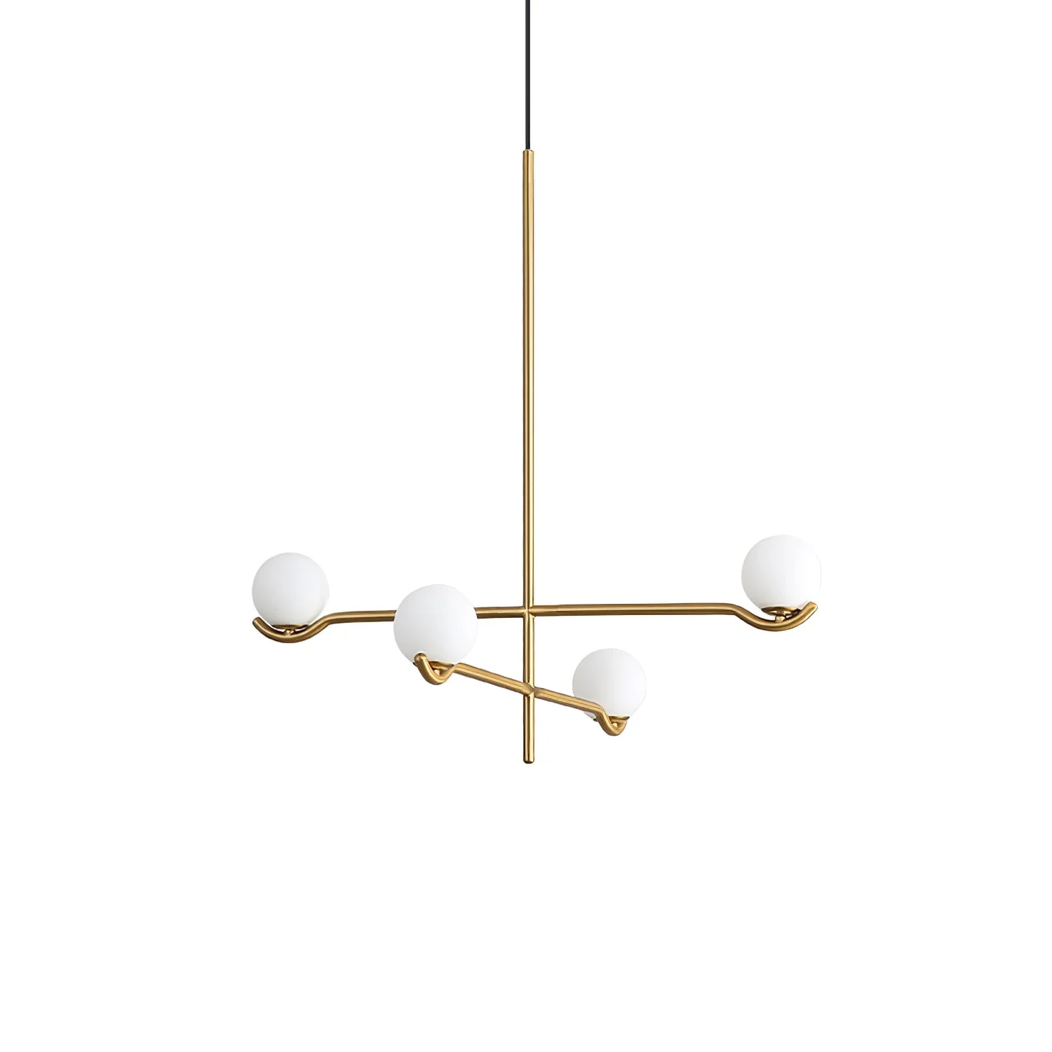 Noir Minimalist Glass Pendant Light - Image 34