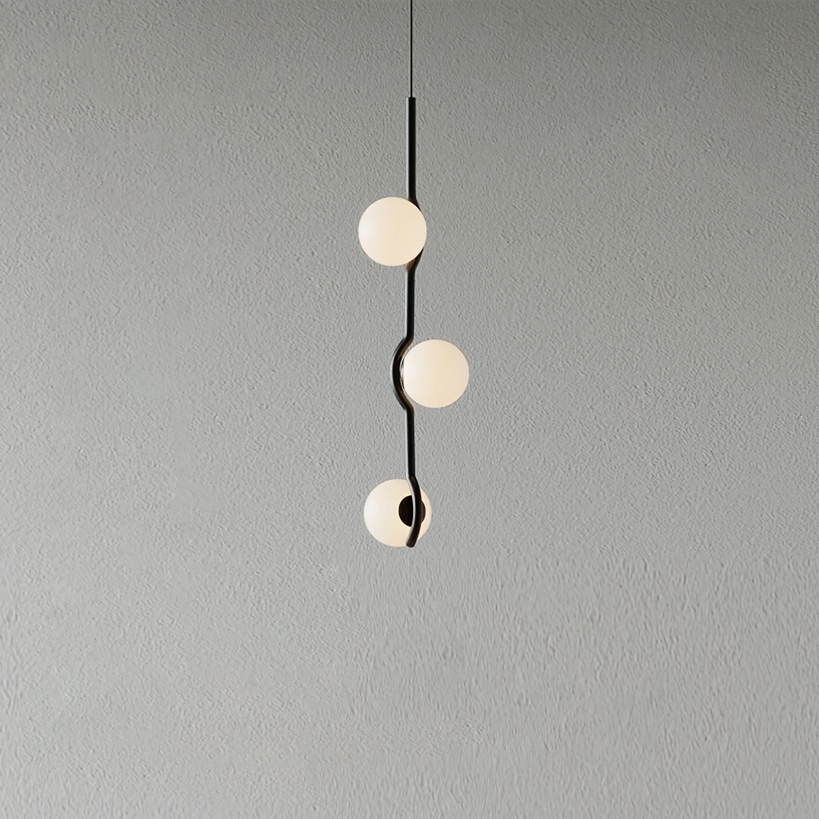 Noir Minimalist Glass Pendant Light - Image 51