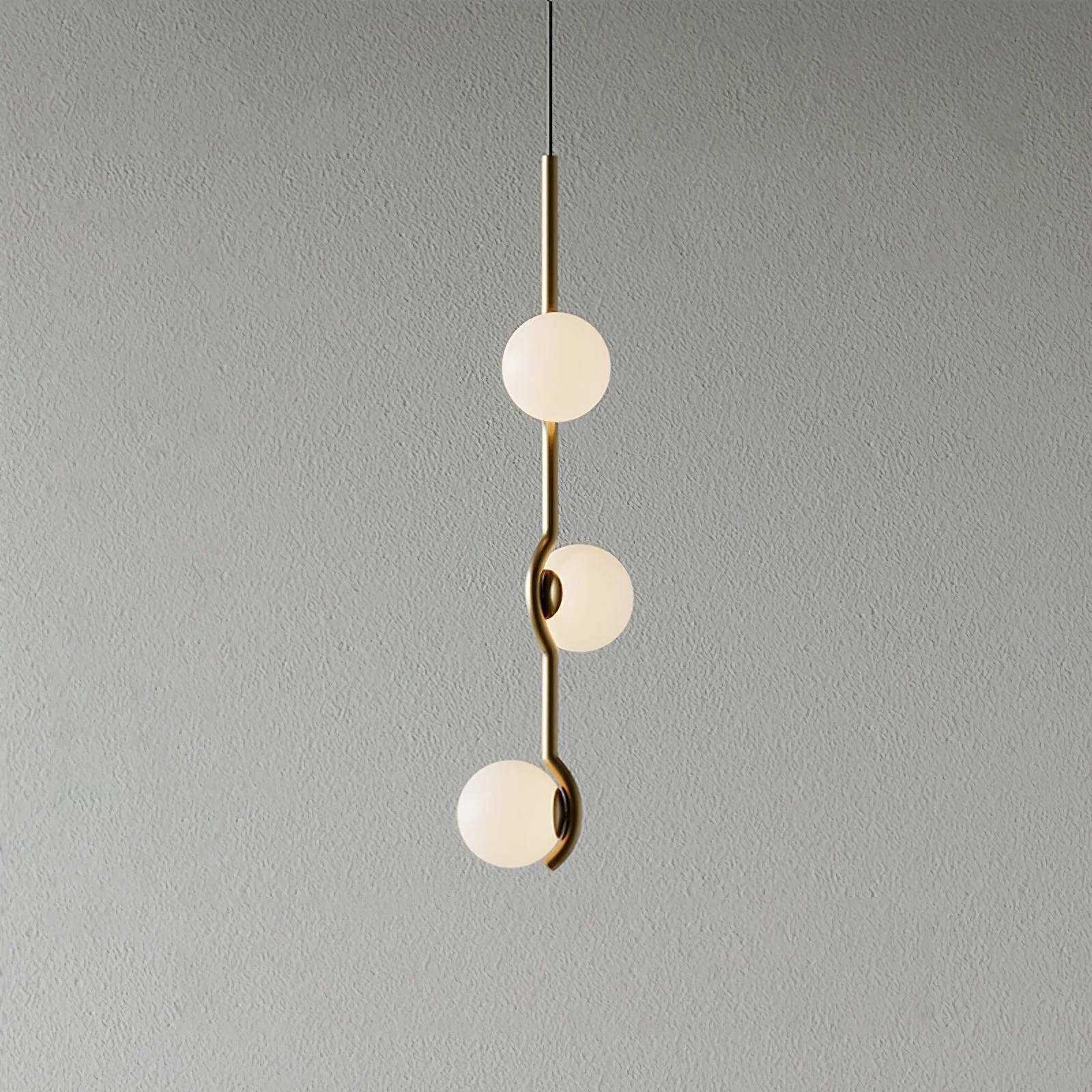 Noir Minimalist Glass Pendant Light - Image 53