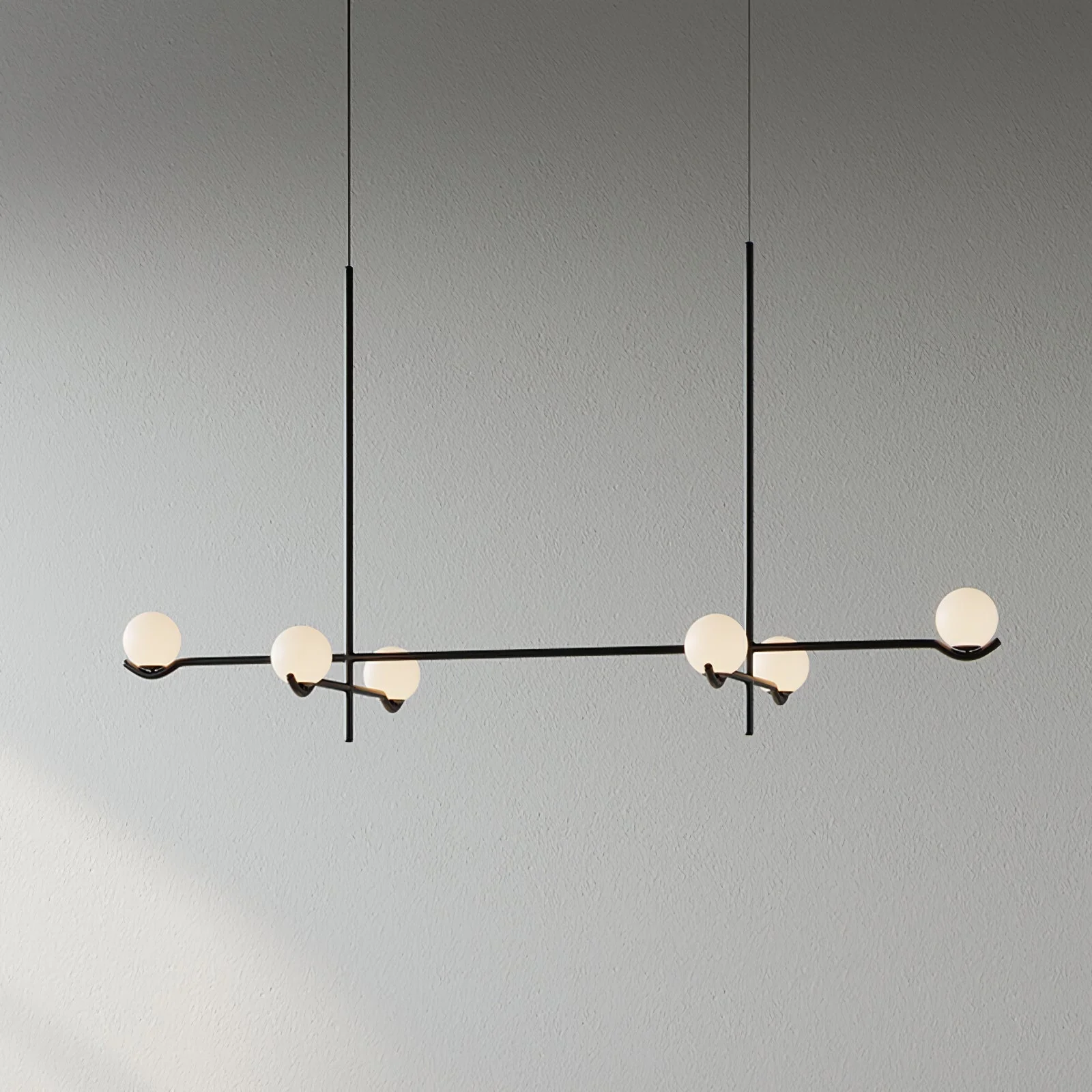 Noir Minimalist Glass Pendant Light - Image 59