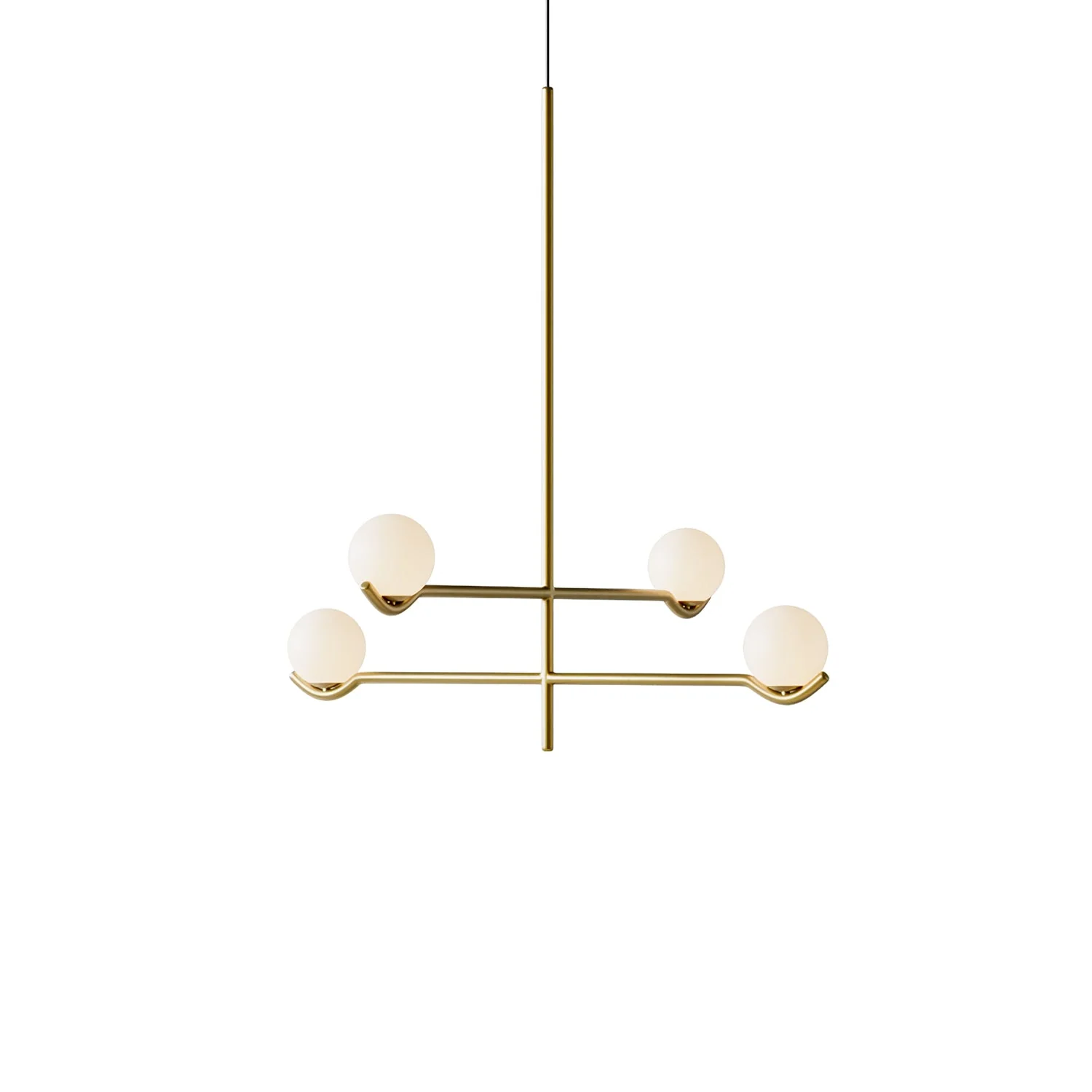 Noir Minimalist Glass Pendant Light - Image 6