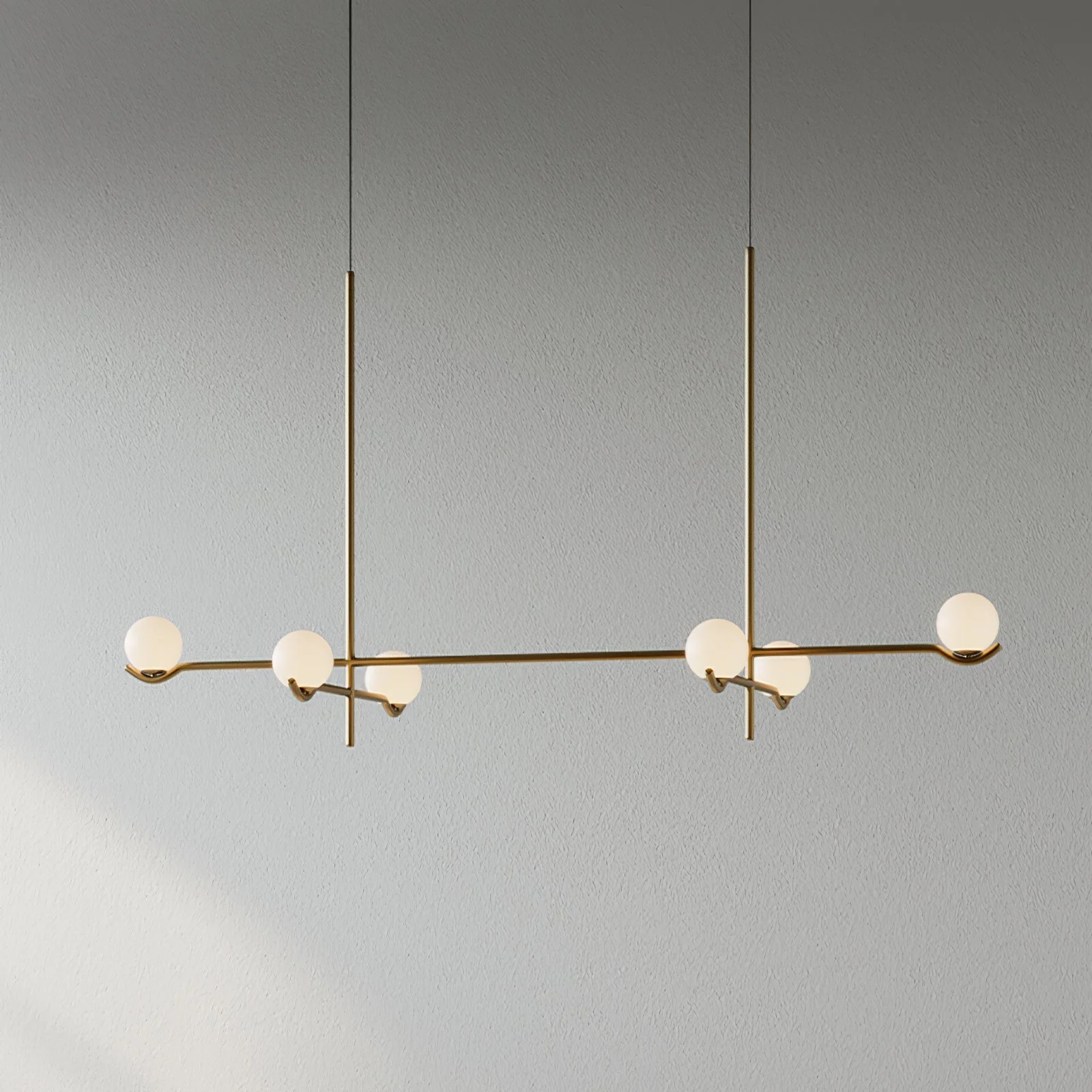 Noir Minimalist Glass Pendant Light - Image 60