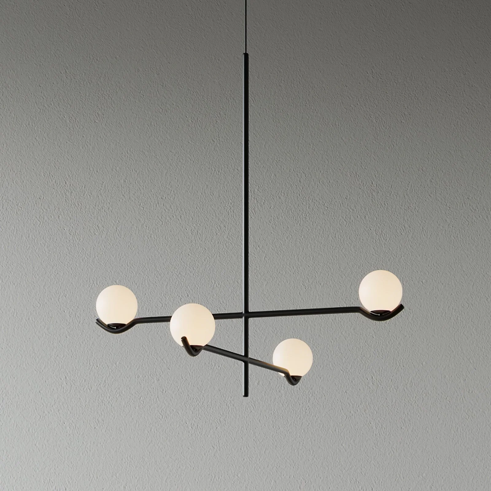Noir Minimalist Glass Pendant Light - Image 63