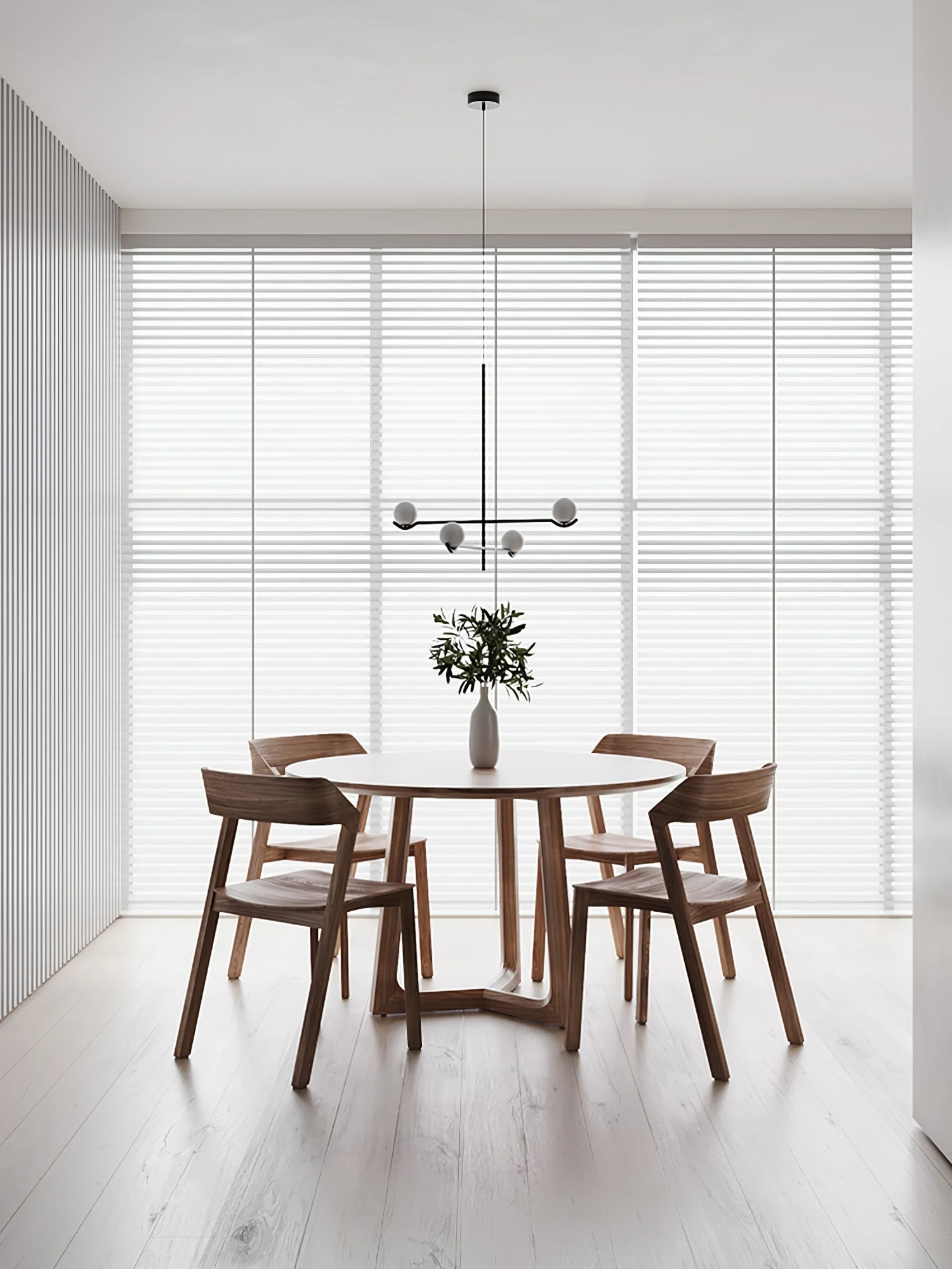 Noir Minimalist Glass Pendant Light - Image 7