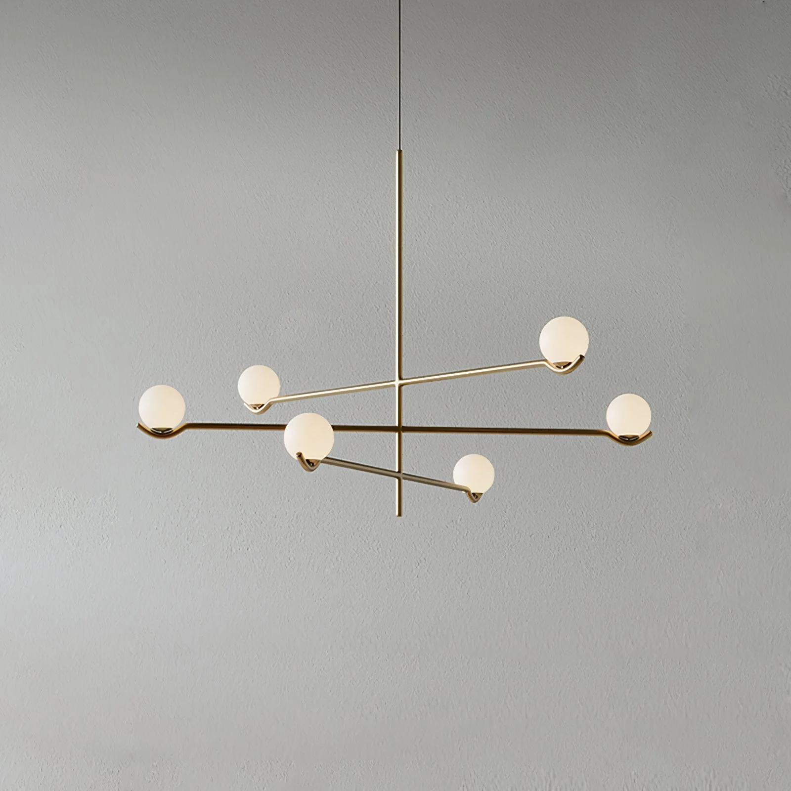 Noir Minimalist Glass Pendant Light - Image 8