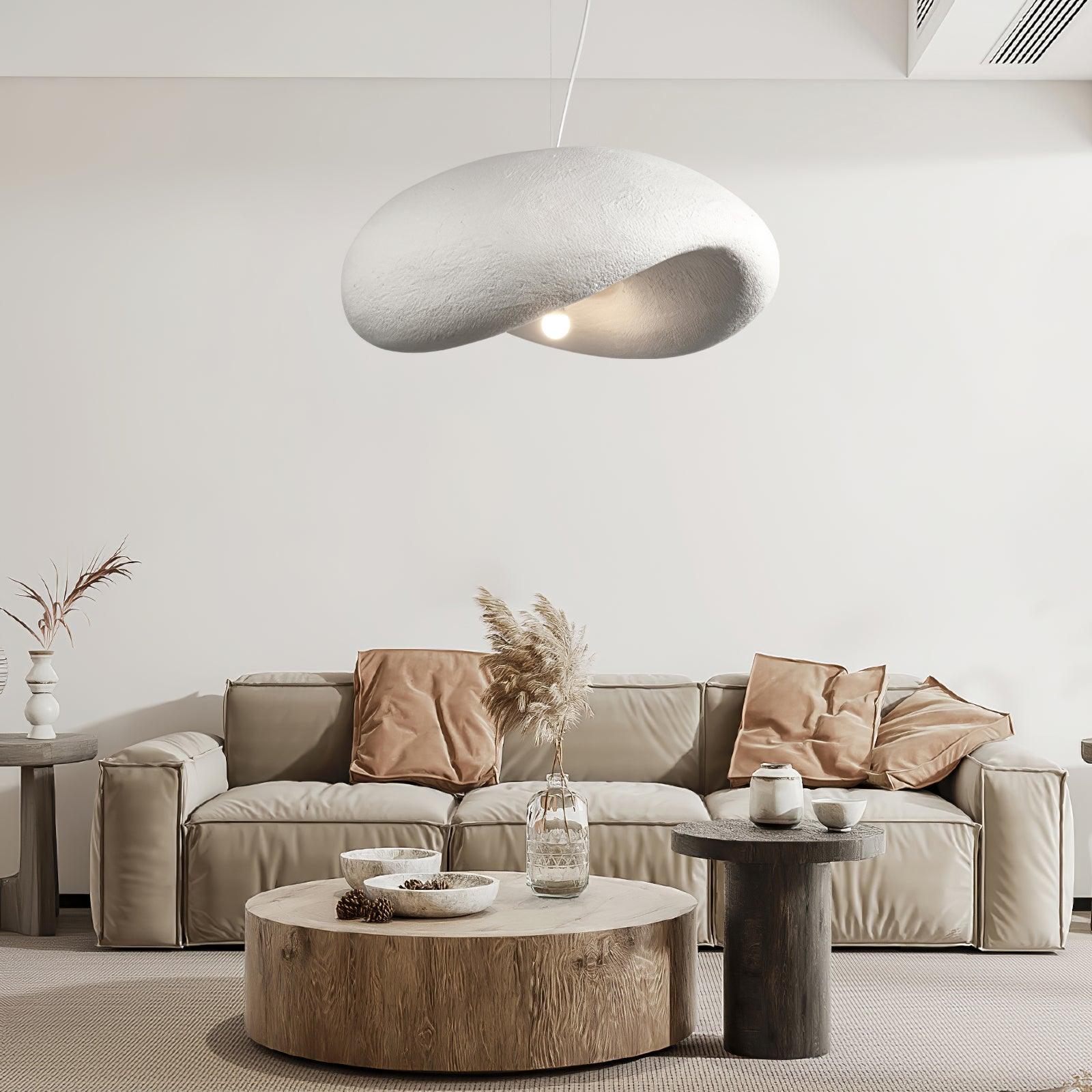 Nomo Modern Cloud-shape Wabi Sabi Style Pendant Light - Image 3