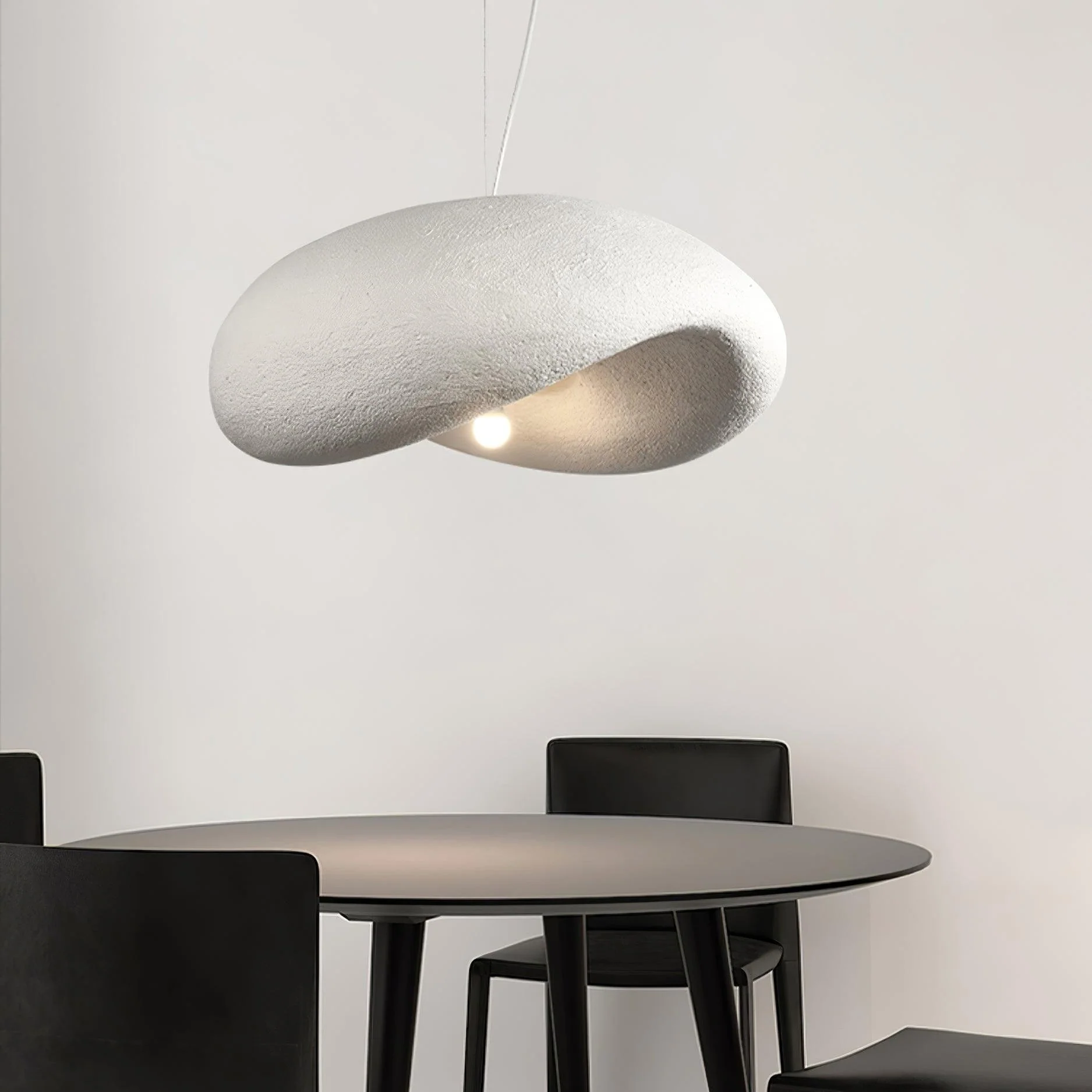 Nomo Modern Cloud-shape Wabi Sabi Style Pendant Light - Image 6