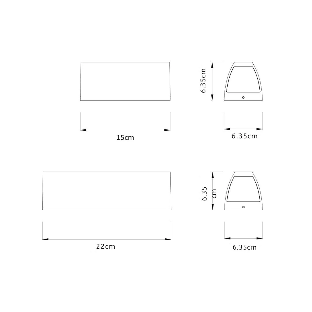Nonfri Modern Style Outdoor Wall Sconce - Image 5