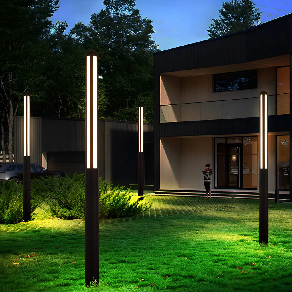 Nora Minimalist Residential Outdoor Bollard Lights - Image 7