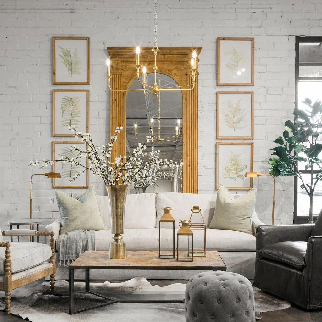 Nottaway Contemporary Brass Chandelier - Image 22
