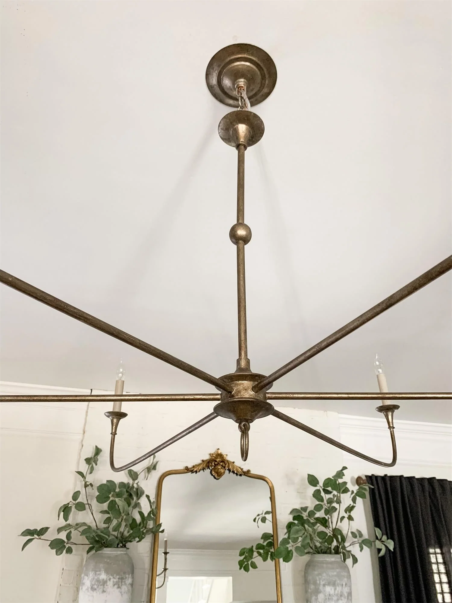 Nottaway Contemporary Brass Chandelier - Image 25