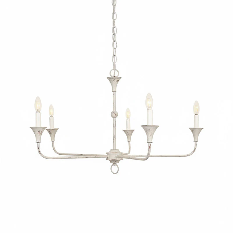 Nottaway Contemporary Brass Chandelier - Image 31
