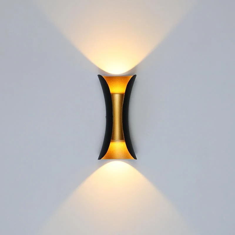 Noxel Curved Outdoor Wall Mounted Led Lamp - Image 3