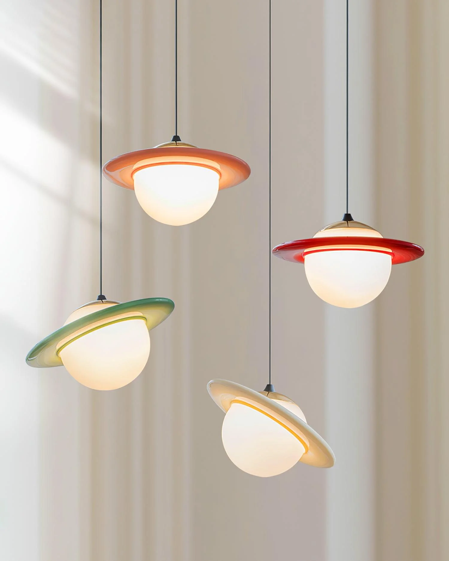 Nuvana Glass & PC Pendant Lamp - Image 23