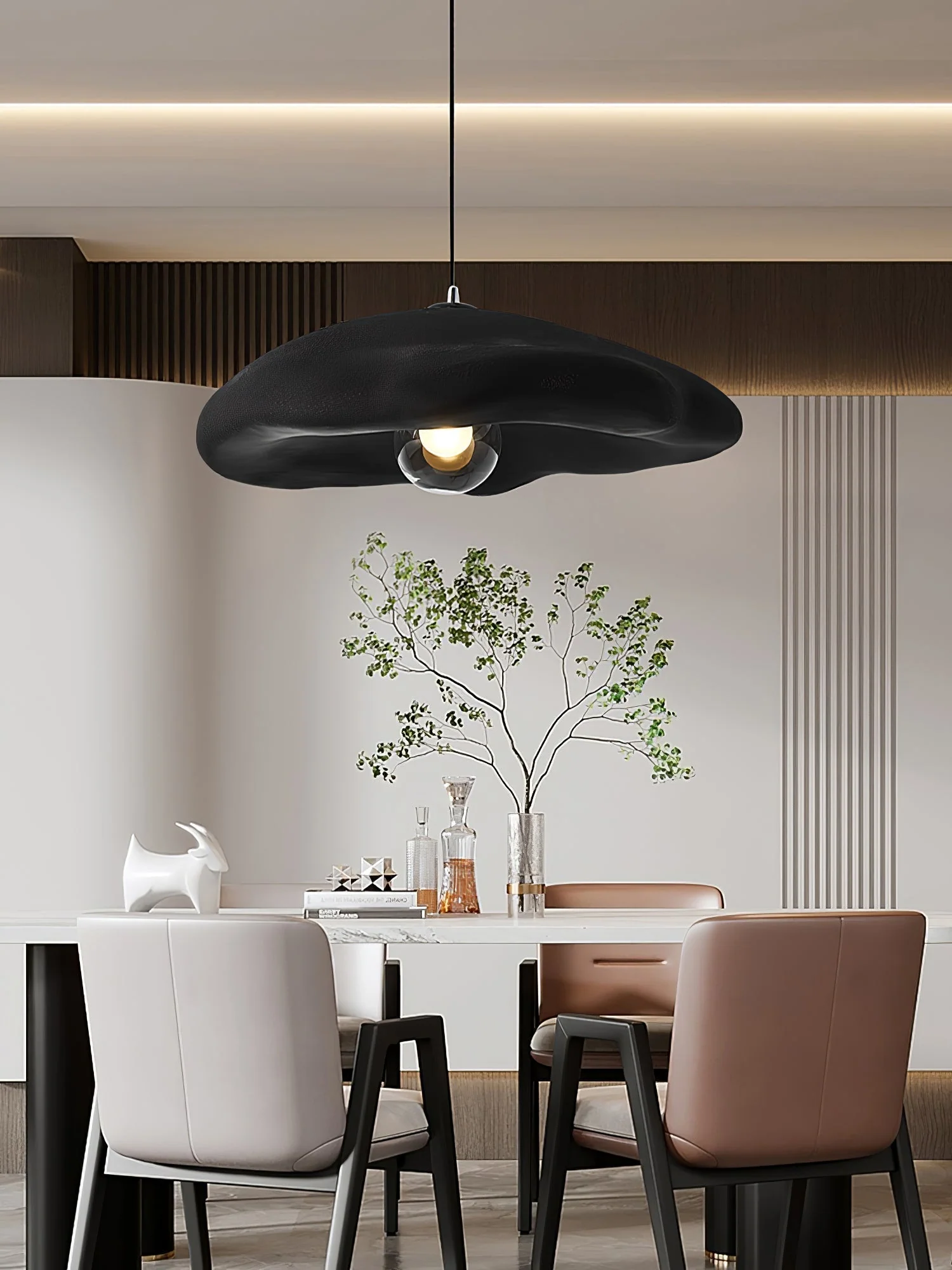 Nylire Modern Minimalist Art Plastic Pendant Light - Image 6