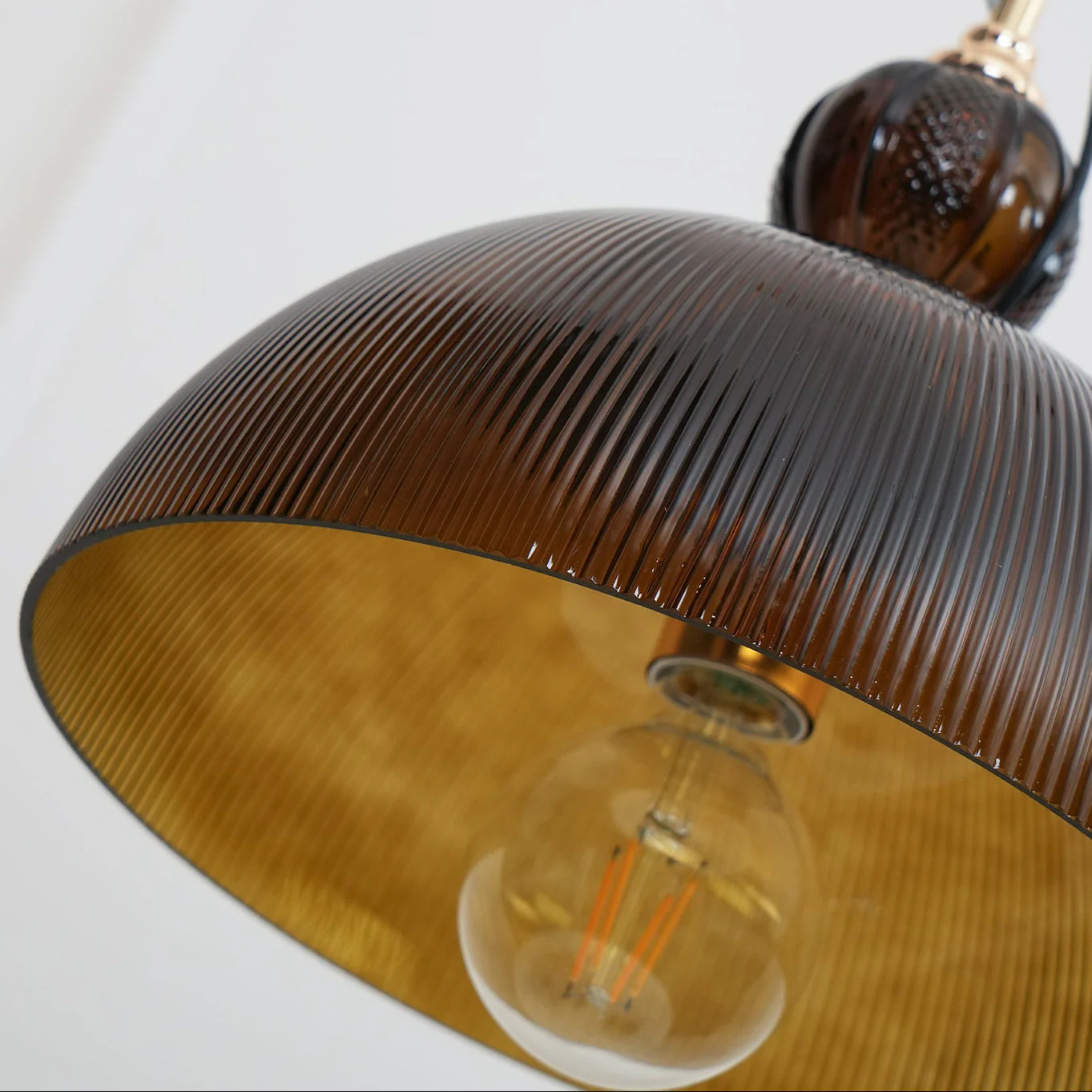 Nyra Glass Retro Pendant Lamp - Image 2