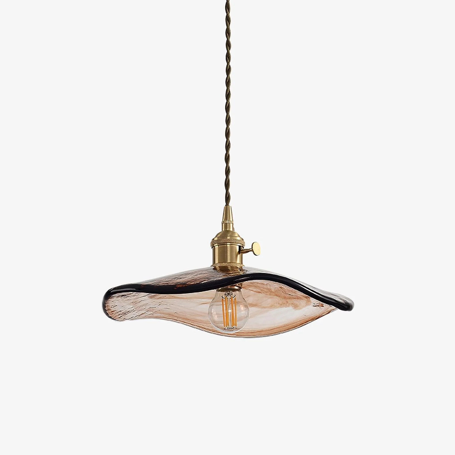 Nyros Glass Light Luxury Pendant Light