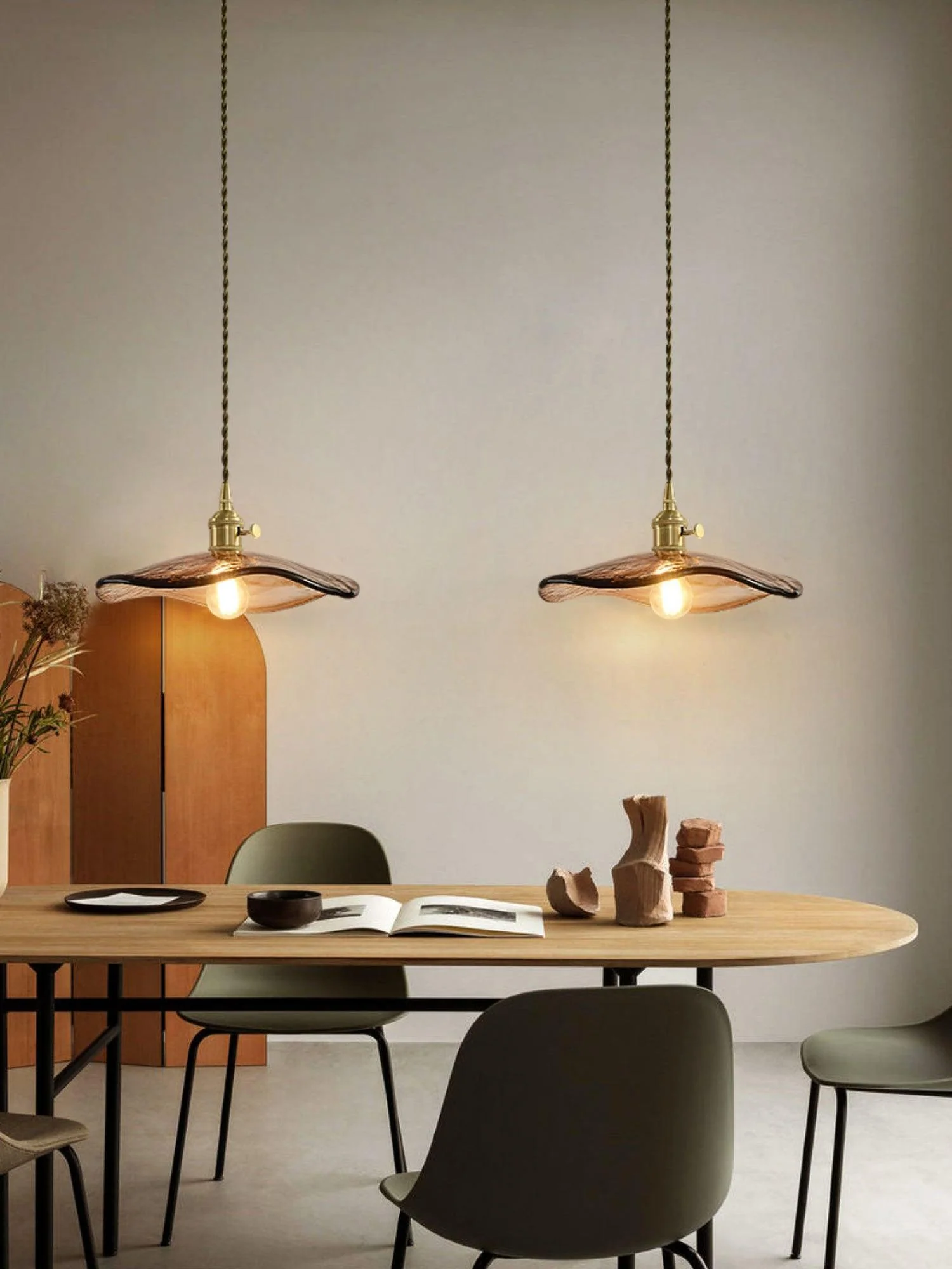Nyros Glass Light Luxury Pendant Light - Image 21