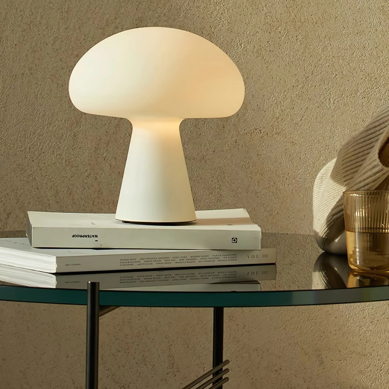 Obello Modern Glass Table Lamp - Image 13