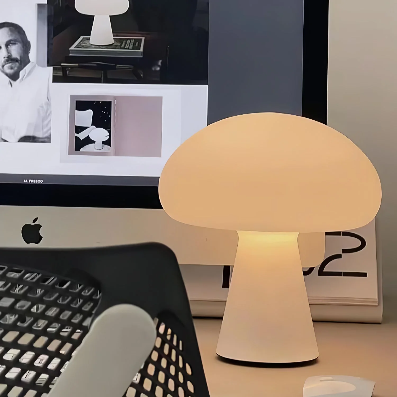 Obello Modern Glass Table Lamp - Image 15