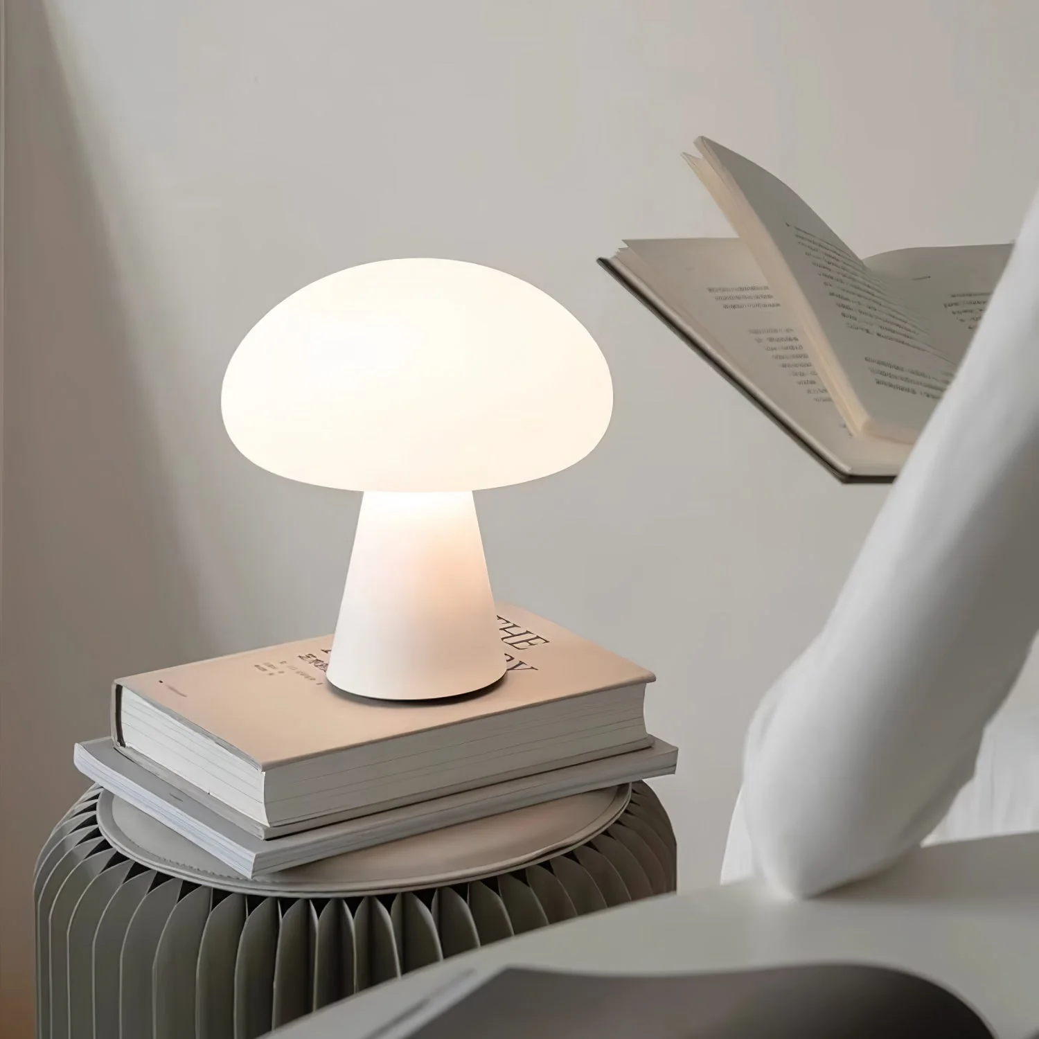 Obello Modern Glass Table Lamp - Image 19