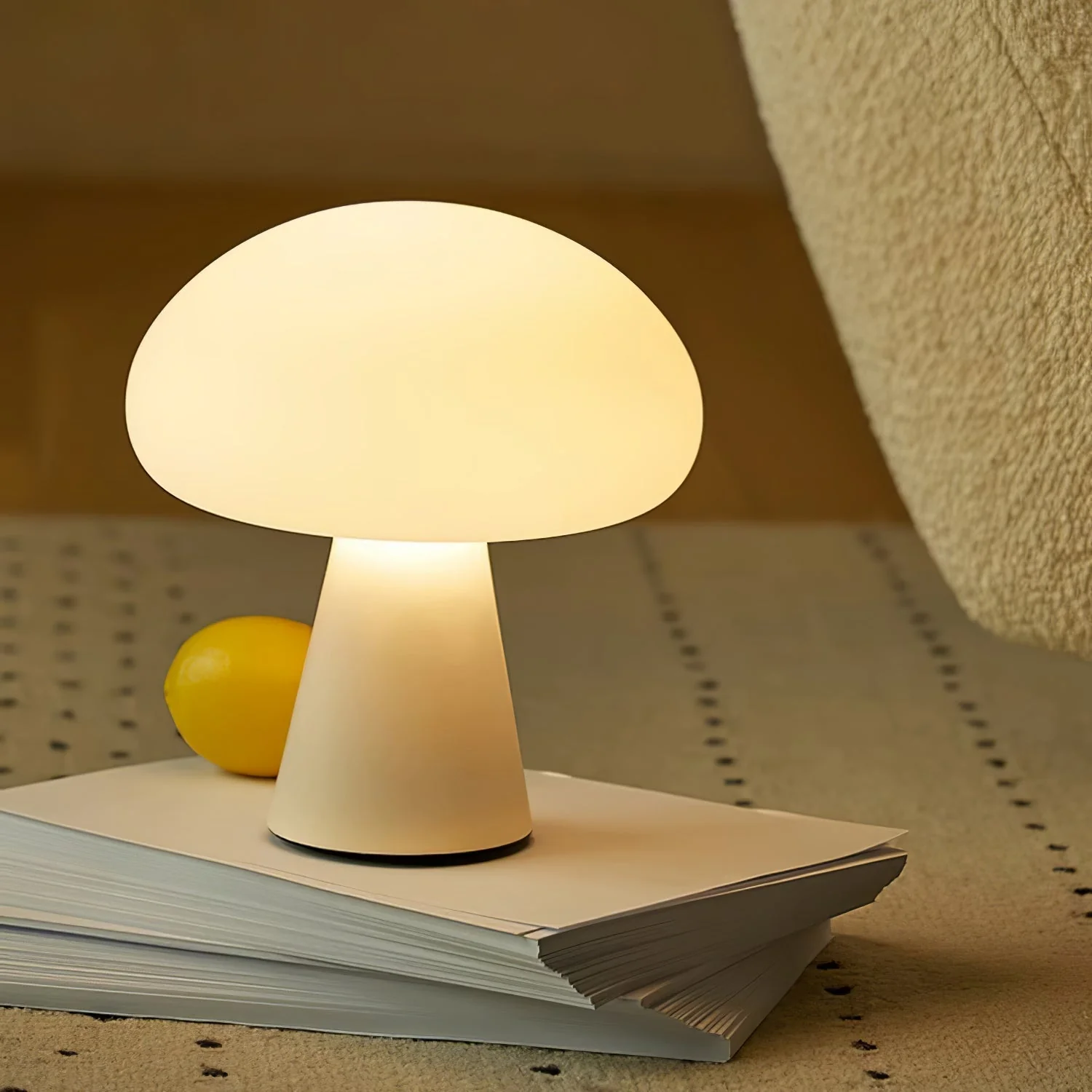 Obello Modern Glass Table Lamp - Image 2
