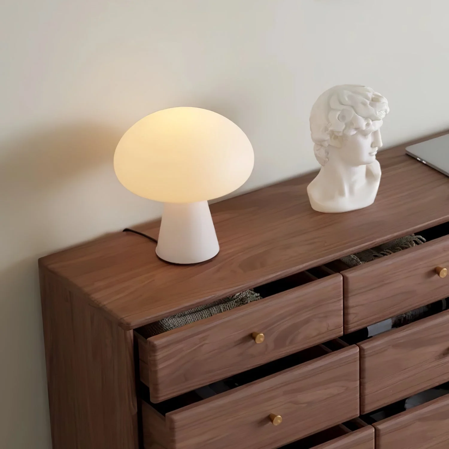 Obello Modern Glass Table Lamp - Image 23