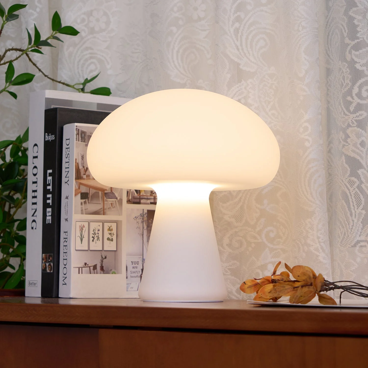Obello Modern Glass Table Lamp - Image 24