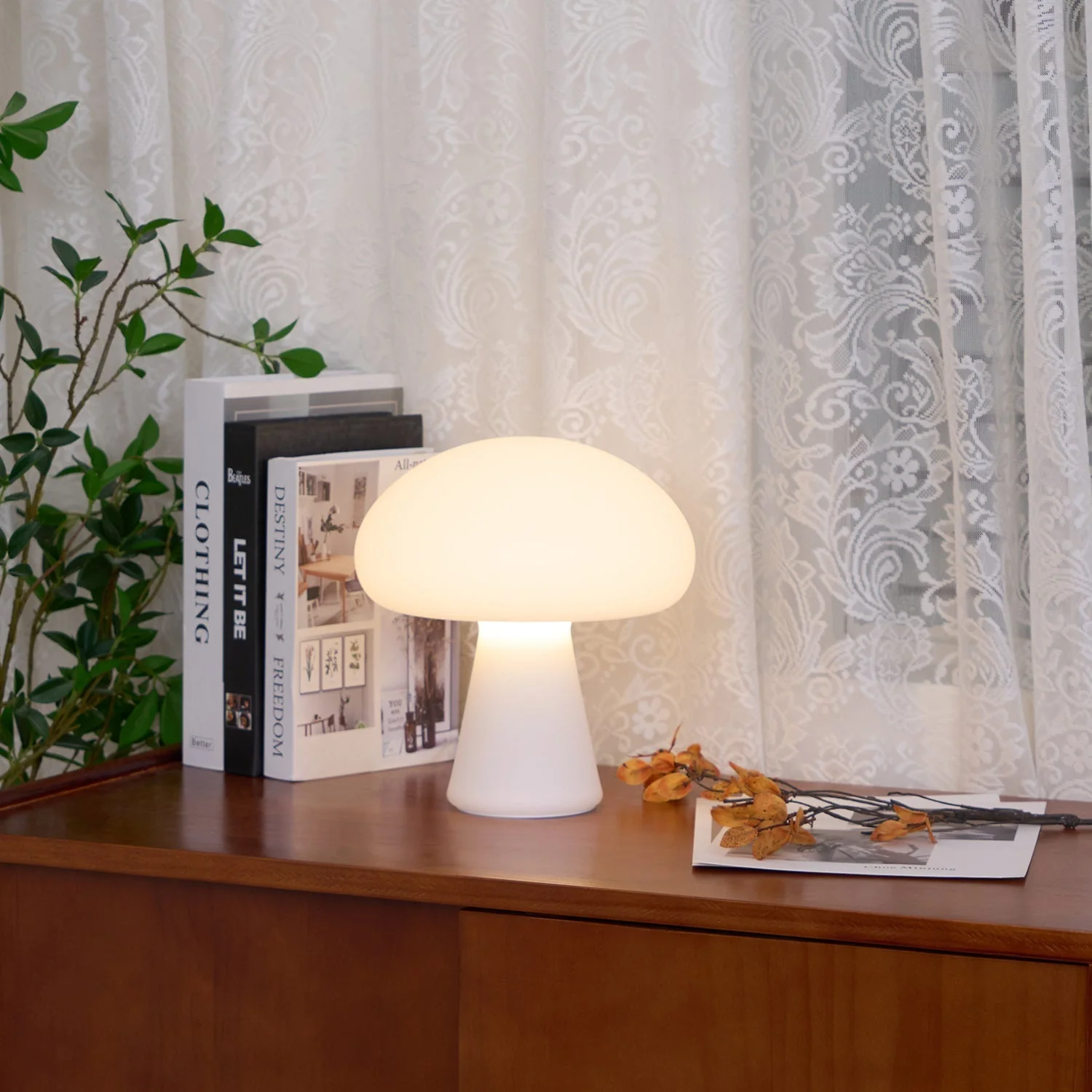 Obello Modern Glass Table Lamp - Image 25
